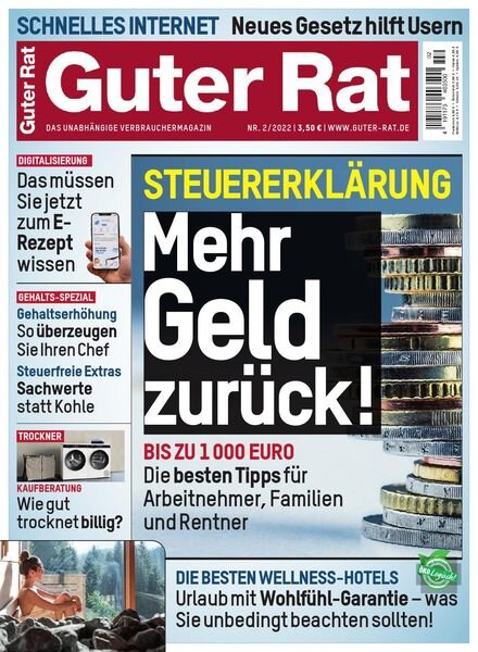 Guter Rat – Februar 2022 Cover