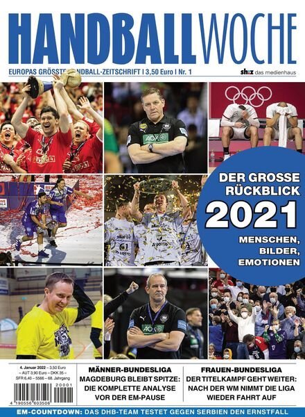 Handballwoche – 04 Januar 2022 Cover