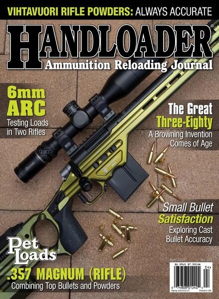 Handloader – April-May 2021 Cover