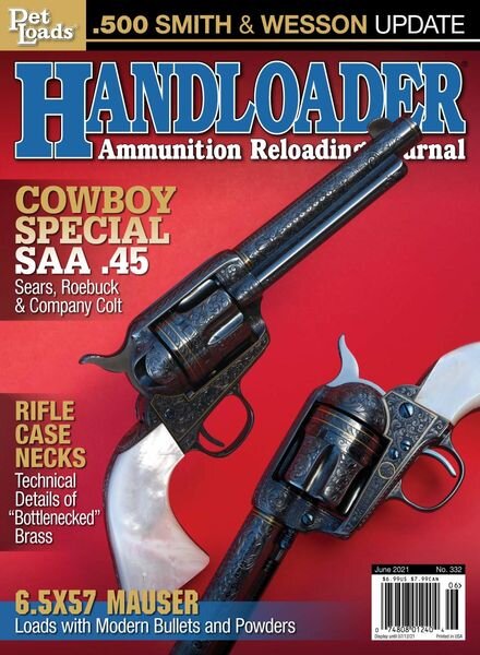 Handloader – June-July 2021 Cover