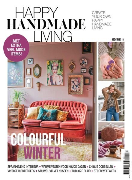 Happy Handmade Living – January 2022 Cover