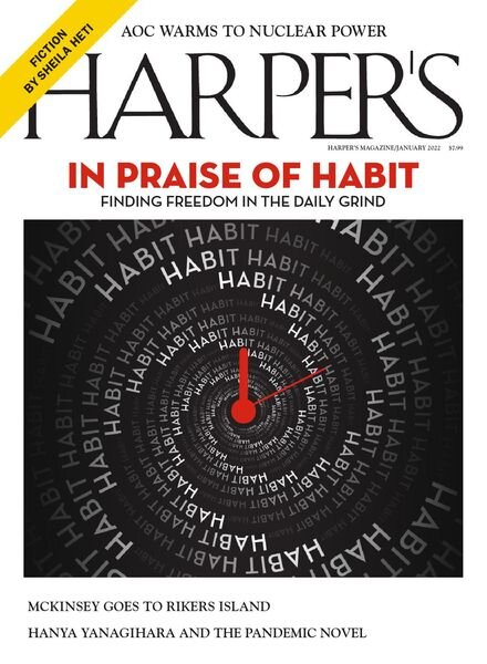 Harper’s Magazine – January 2022 Cover