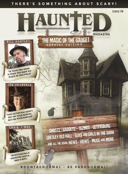 Haunted Magazine – Issue 19 – 31 March 2018 Cover