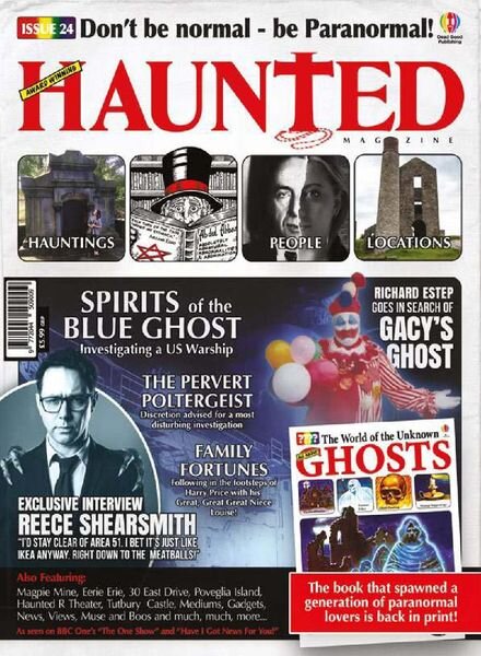 Haunted Magazine – Issue 24 – All About Ghosts – 30 August 2019 Cover