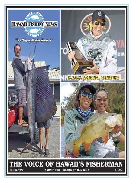 Hawaii Fishing News – January 2022 Cover