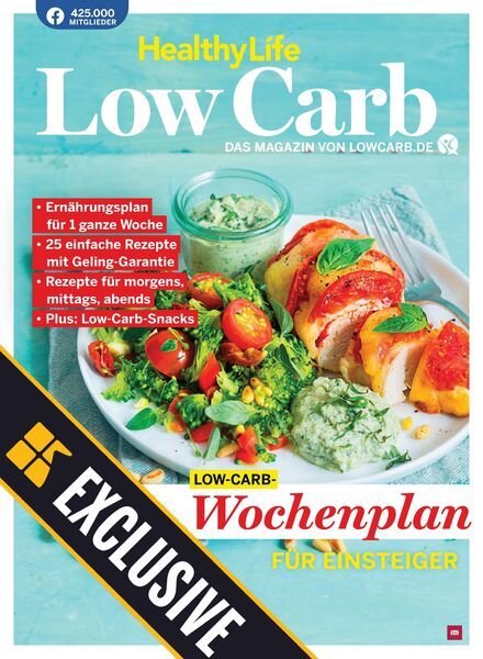 Healthy Life Low Carb – Januar 2022 Cover