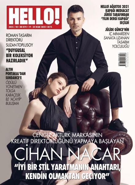 HELLO! Turkiye – 19 Ocak 2022 Cover