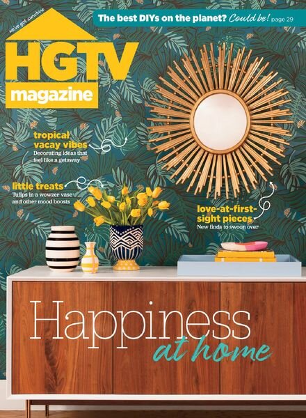 HGTV Magazine – January 2022 Cover