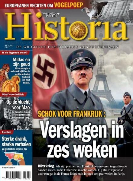 Historia Netherlands – januari 2022 Cover