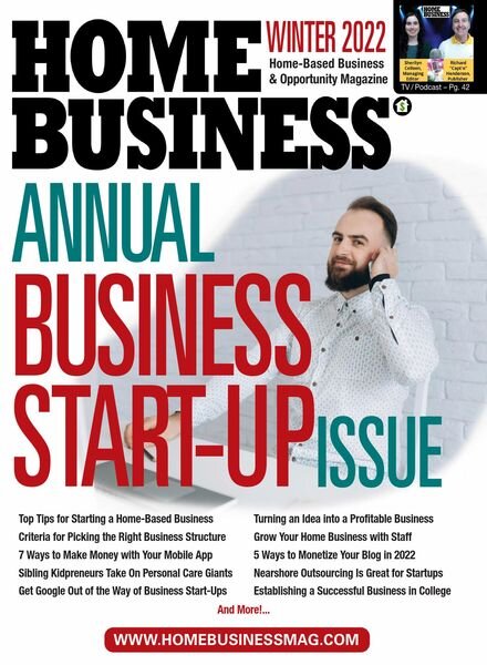 Home Business Magazine – December 2021 Cover