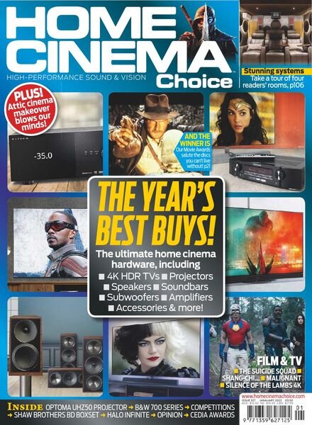 Home Cinema Choice – Issue 327 – January 2022 Cover