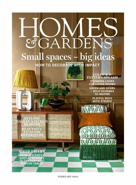 Homes & Gardens UK – February 2022 Cover