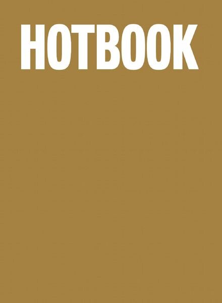 Hotbook – diciembre 2021 Cover