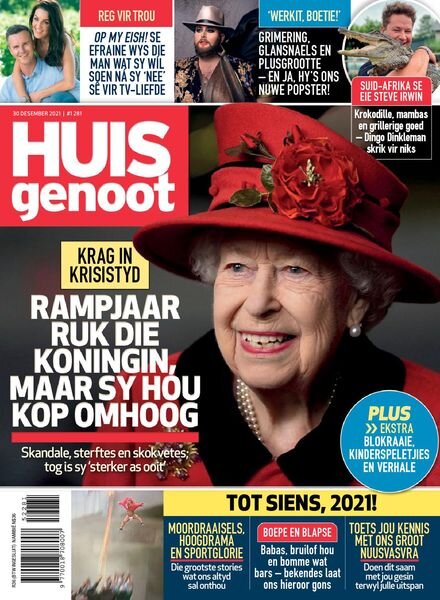 Huisgenoot – 30 Desember 2021 Cover