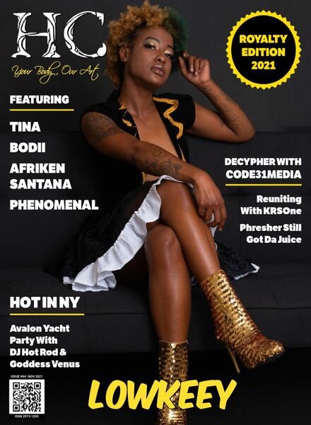 Human Canvas – November 2021 Cover