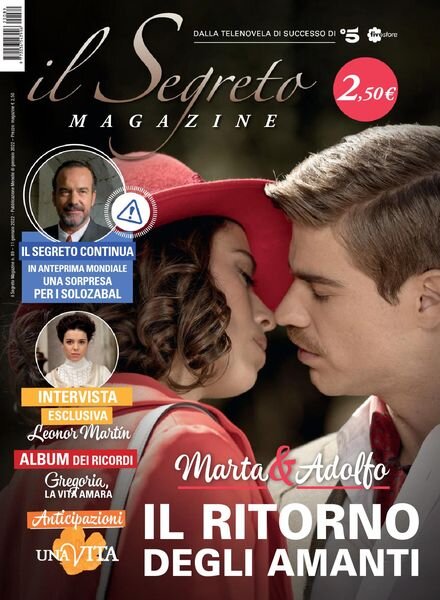 il Segreto Magazine – gennaio 2022 Cover
