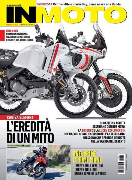 In Moto – Febbraio 2022 Cover