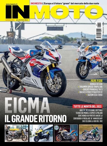 In Moto – Gennaio 2022 Cover