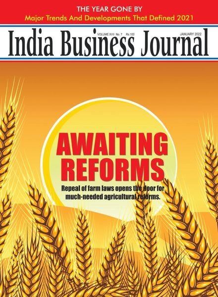 Indian Business Journal – January 2022 Cover