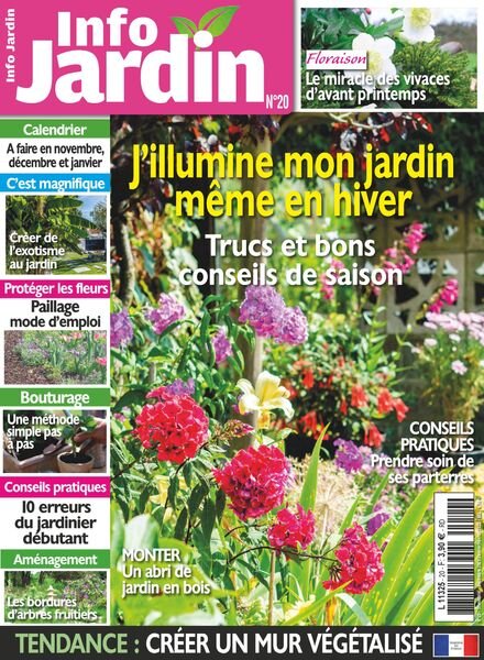 Info Jardin – Decembre 2021 – Fevrier 2022 Cover