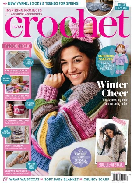 Inside Crochet – Issue 144 – January 2022 Cover