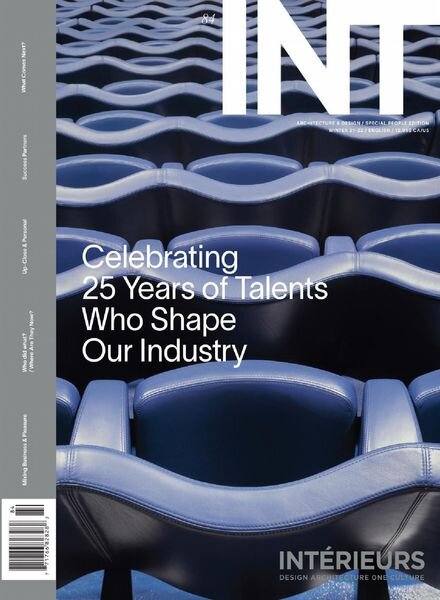 Interieurs – Winter 2021-2022 (English Edition) Cover