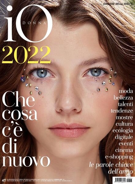Io Donna del Corriere della Sera – 08 gennaio 2022 Cover