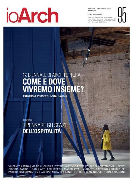 IoArch Magazine – Agosto-Settembre 2021 Cover