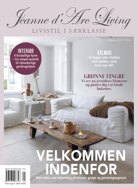 Jeanne d’Arc Living Dansk udgave – 19 november 2021 Cover