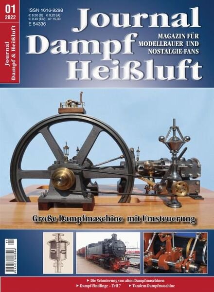 Journal Dampf & Heissluft – Januar 2022 Cover