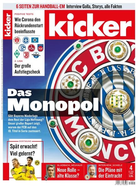 Kicker – 10 Januar 2022 Cover