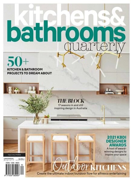 Kitchens & Bathrooms Quarterly – January 2022 Cover