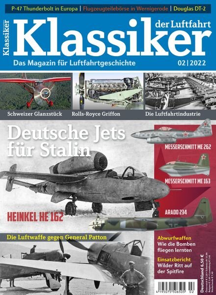 Klassiker der Luftfahrt – 02 Januar 2022 Cover