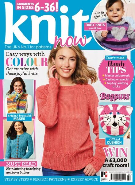 Knit Now – January 2022 Cover