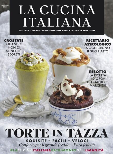 La Cucina Italiana – gennaio 2022 Cover