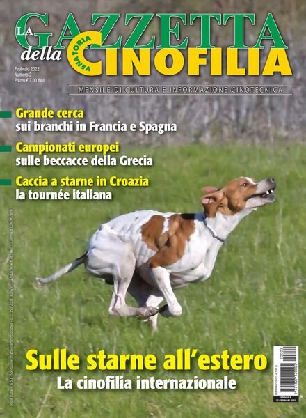 La Gazzetta Della Cinofilia Venatoria – febbraio 2022 Cover