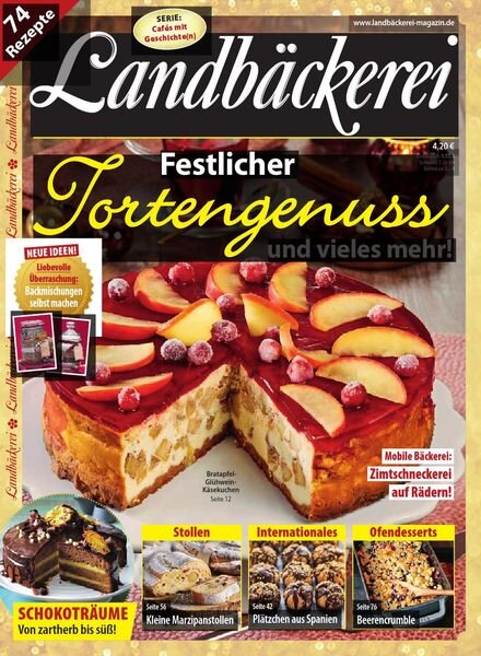 Landbackerei – November-Dezember 2021 Cover