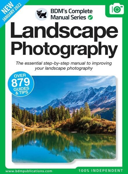 Landscape Photography Complete Manual – January 2022 Cover