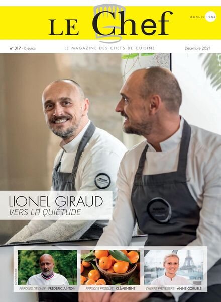 Le Chef – Decembre 2021 Cover