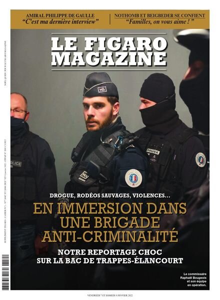 Le Figaro Magazine – 7 Janvier 2022 Cover
