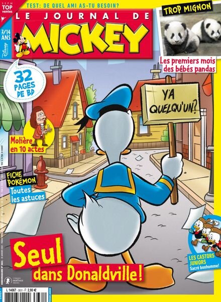 Le Journal de Mickey – 19 Janvier 2022 Cover