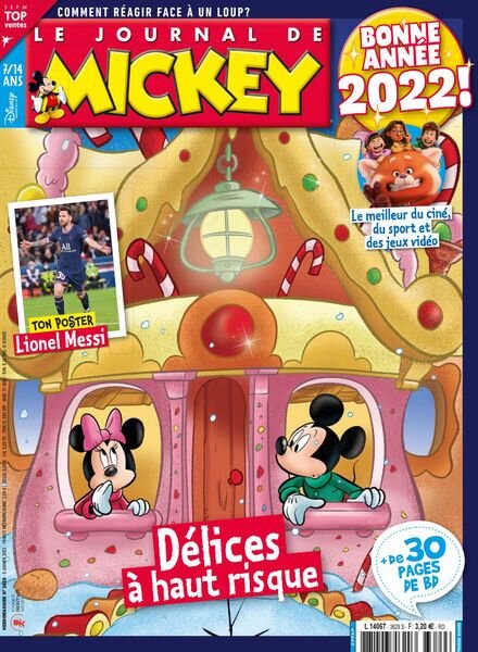 Le Journal de Mickey – 5 Janvier 2022 Cover