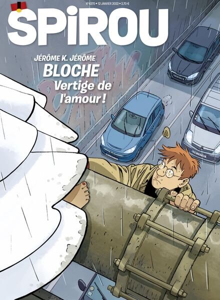 Le Journal de Spirou – 12 Janvier 2022 Cover