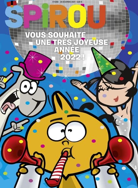 Le Journal de Spirou – 29 Decembre 2021 Cover