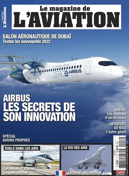 Le Magazine de l’Aviation – Janvier-Mars 2022 Cover