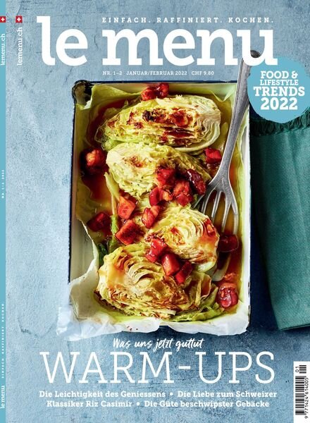 le menu – Februar 2022 Cover
