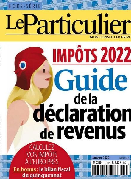 Le Particulier – Hors-Serie – Impots 2022 Cover