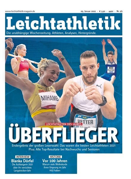 Leichtathletik – 04 Januar 2022 Cover