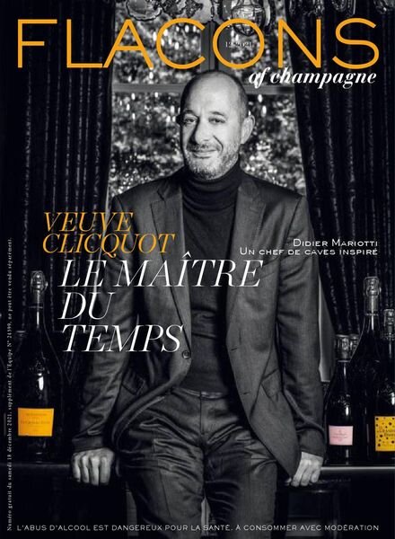 L’Equipe Supplement – Flacons of champagne – Decembre 2021 Cover