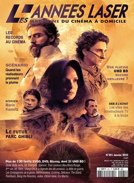 Les Annees Laser – Janvier 2022 Cover